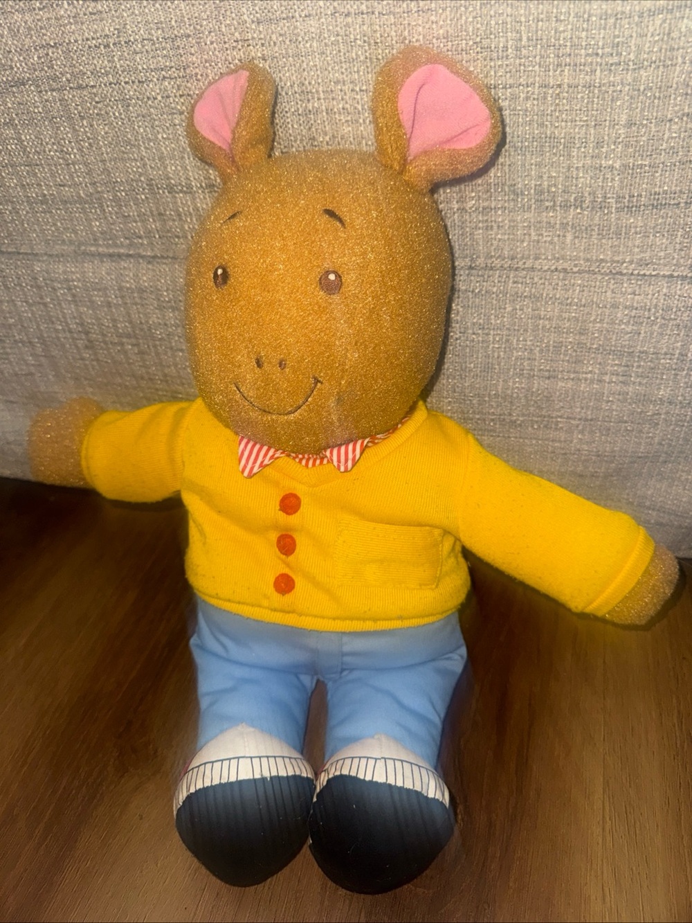 Vtg Talking Arthur Plush Doll 1996 Marc Brown 16" PBS Stuffed Animal Playskool